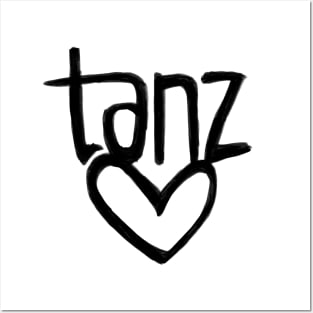 Tanz Love, German, Tanz, Dance Posters and Art